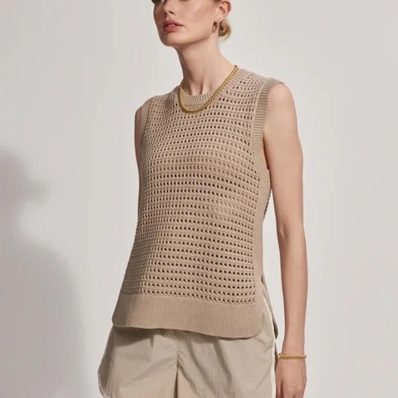NWT Varley Darin Longline Knit Tank - Picture 5 of 6